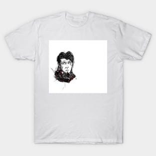 Male face sketch T-Shirt